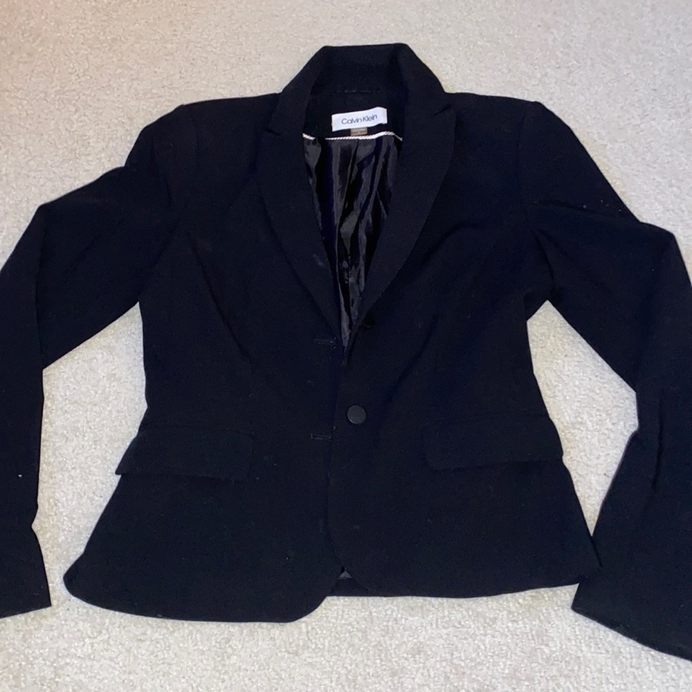 Black Suit Jacket Blazer
